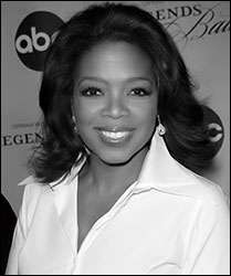 oprah winfrey black and white