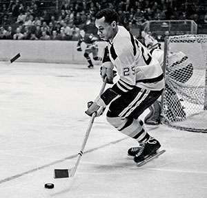 Color photograph of Willie O'Ree and Ice Hockey in Harlem players